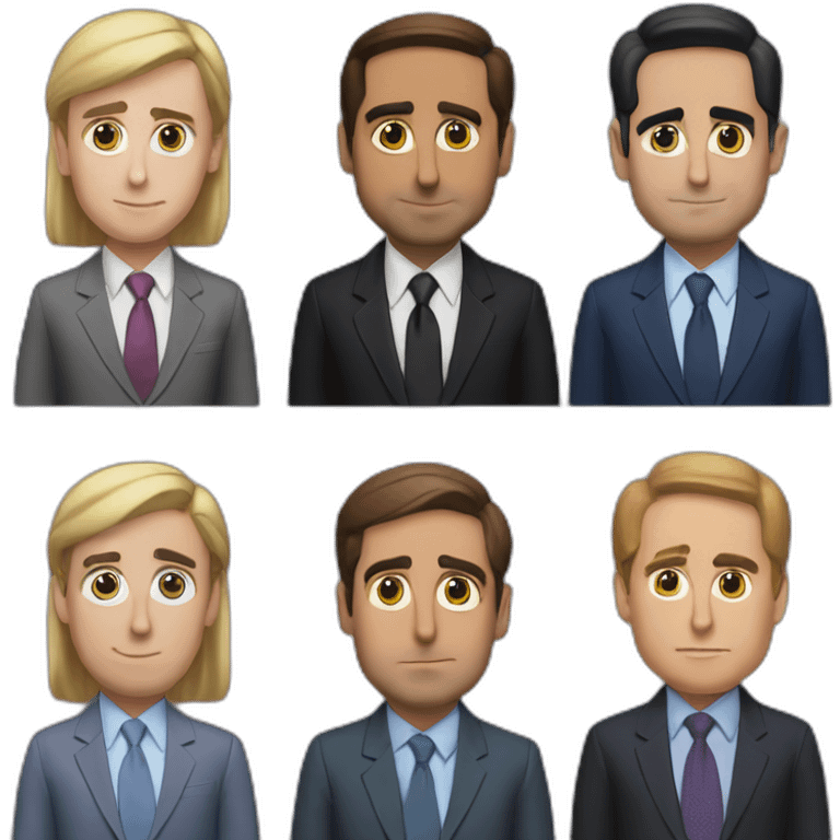 michael scott steve carell emoji