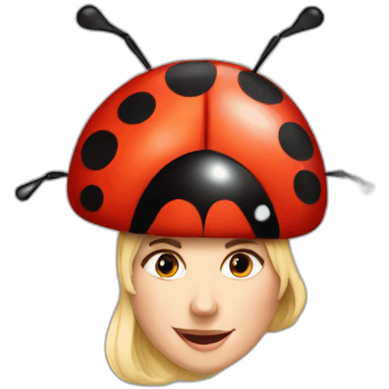 Lady bug emoji