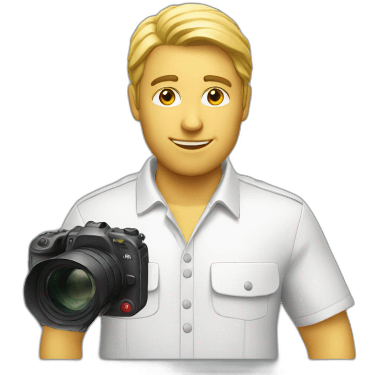 white-tv-camera-operator emoji