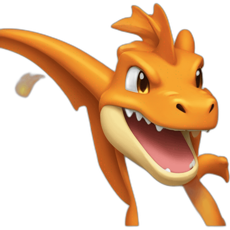 happy charizard face emoji