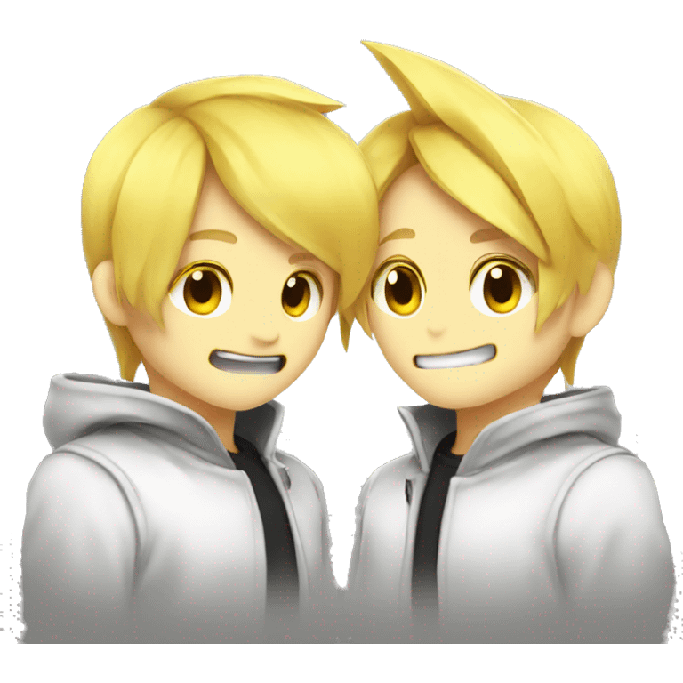 Kagamine twins emoji