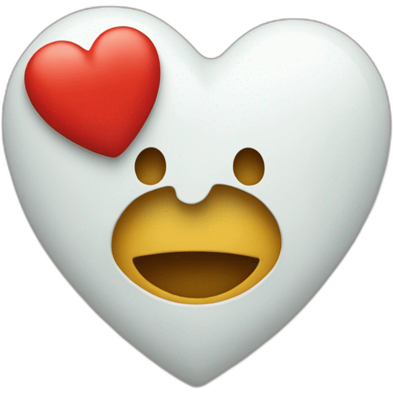 a hearh with letter JL inside emoji