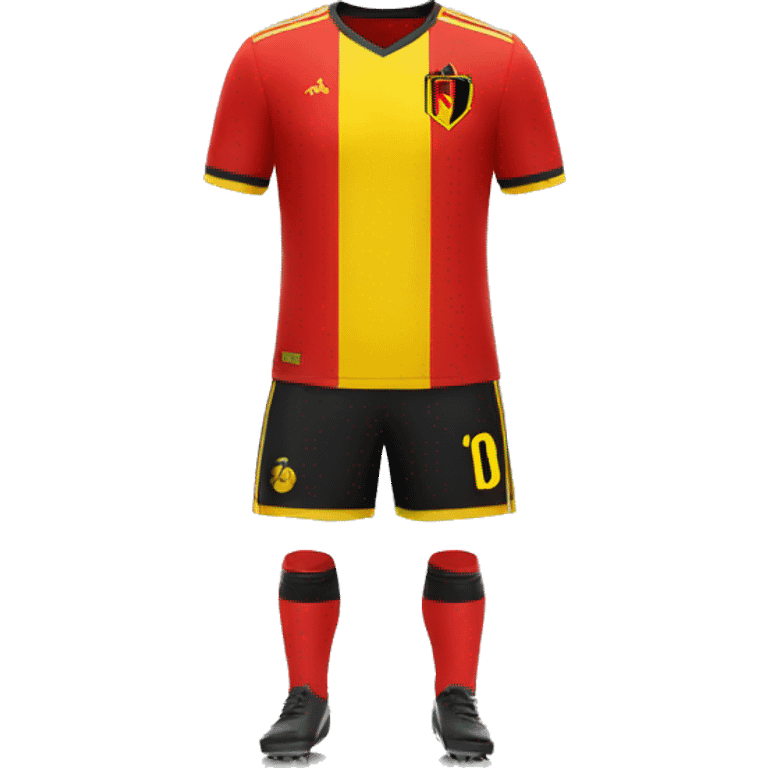 Belgium football jersey emoji