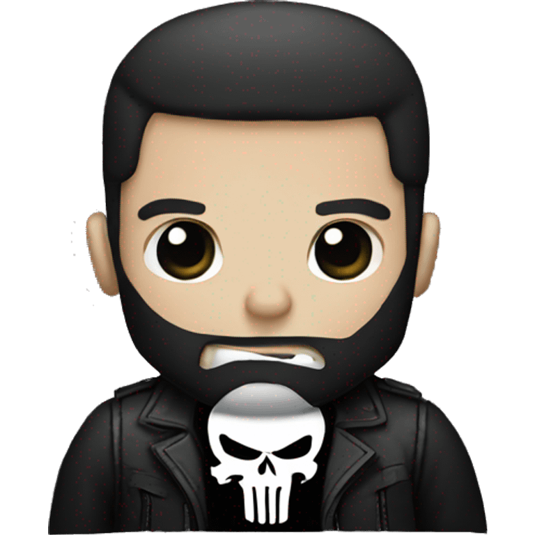 The punisher  emoji