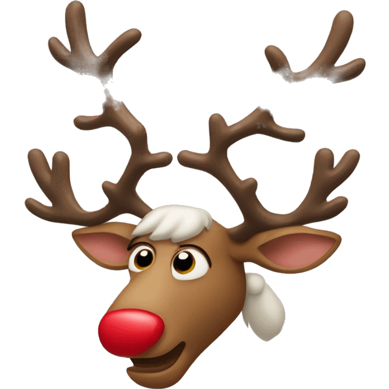 Red Nosed Reindeer emoji