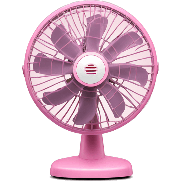 ventilador rosa  emoji