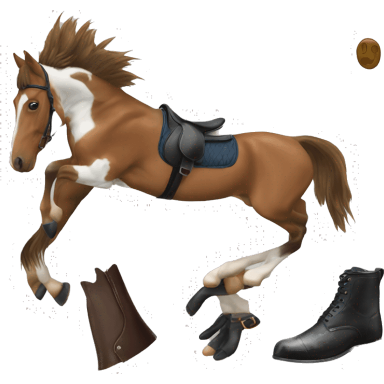 hunter jumper horse emoji