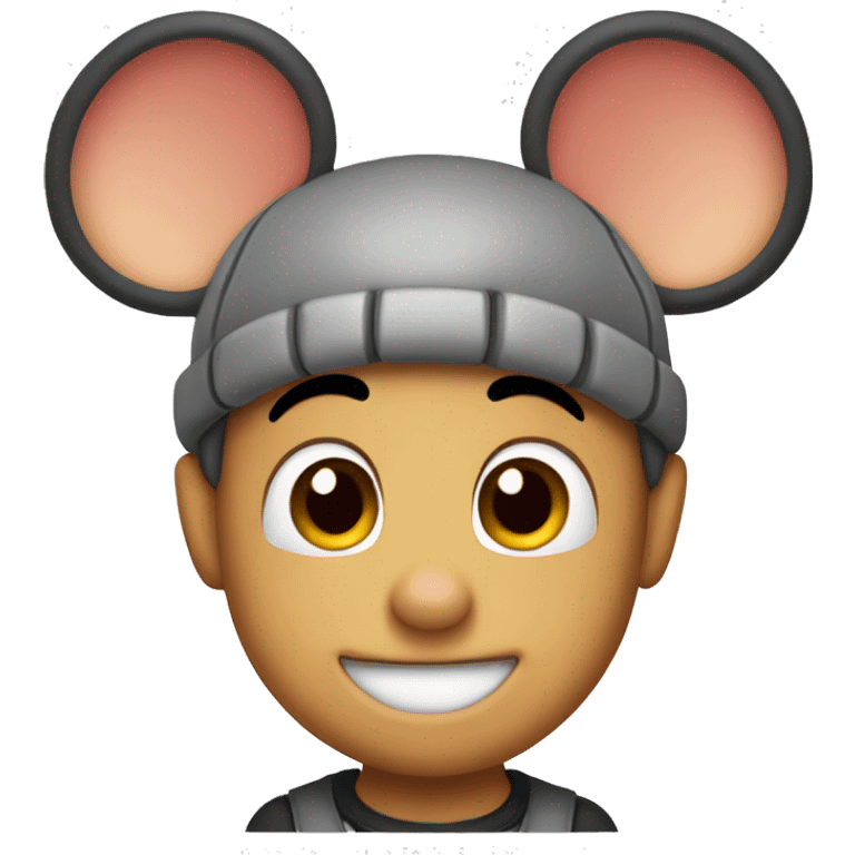 Cute Mikey Mouse emoji