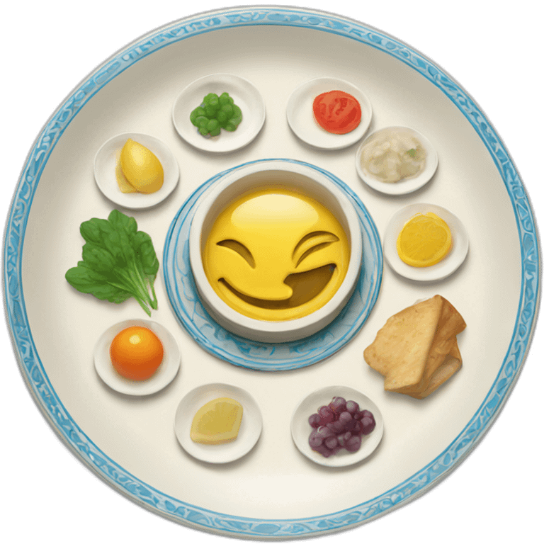 Seder plate emoji