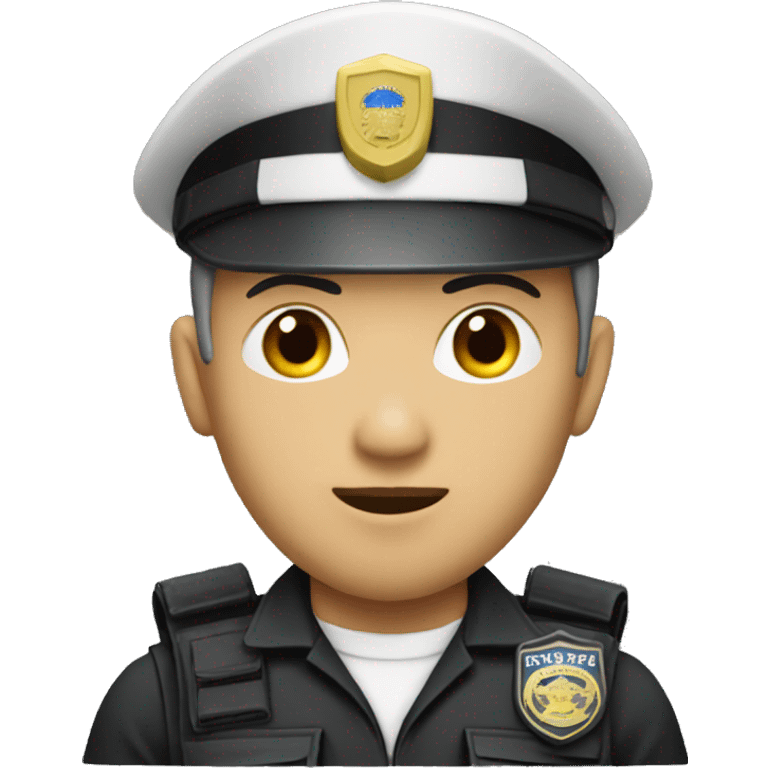 tactical, asian, police emoji