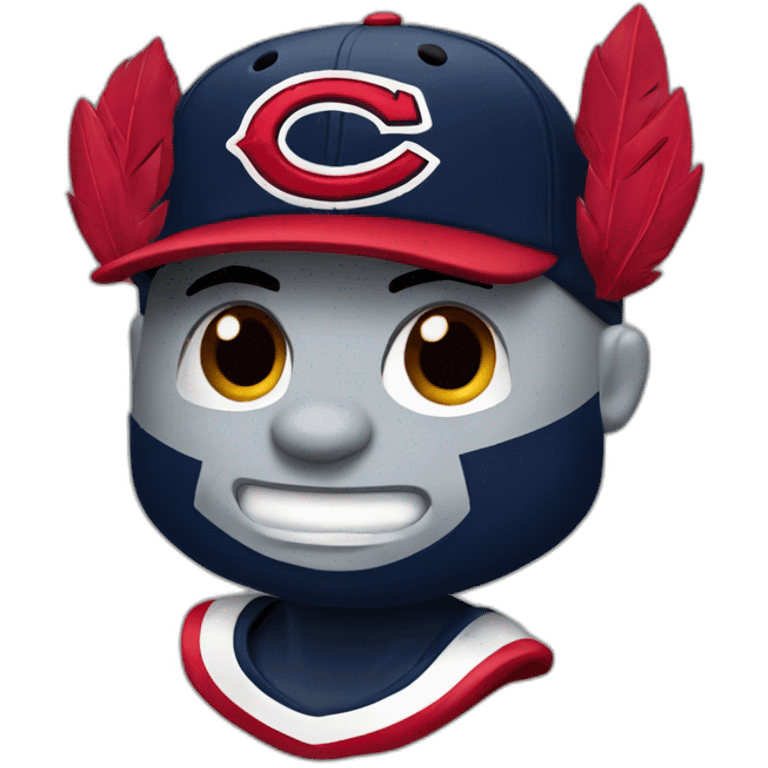 Cleveland Indians mascot emoji