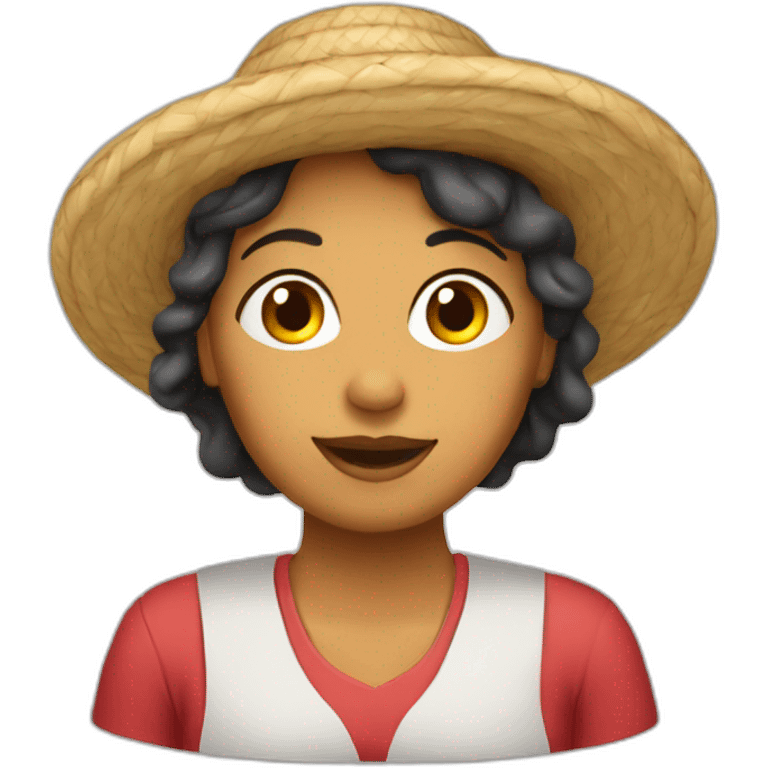 Vendedora de comida  emoji