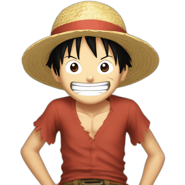 Luffy emoji