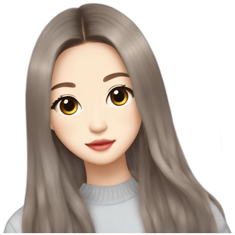 Korean idol Jennie Kim emoji