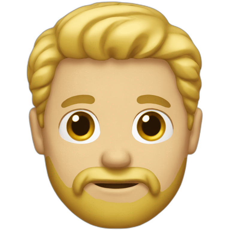 blond men with beard emoji