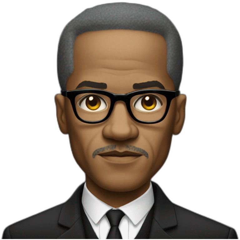 Malcolm X emoji