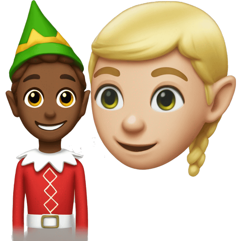 Elf on a shelf emoji