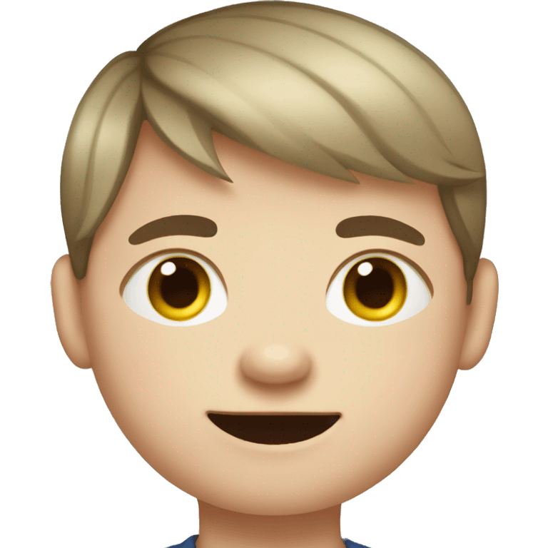 Boy with Down syndrome  emoji