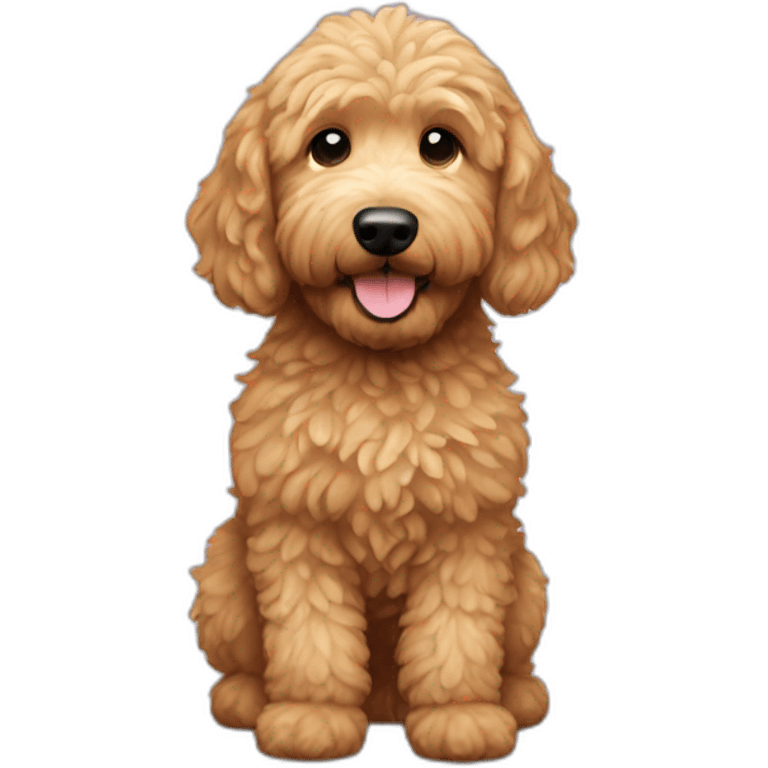 mini golden doodle emoji