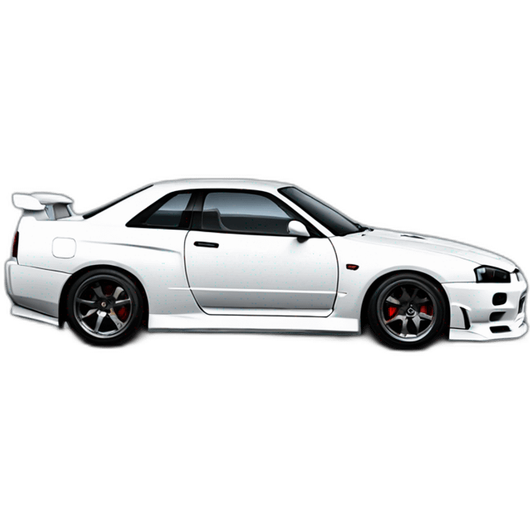 Nissan gtr skyline r34 emoji