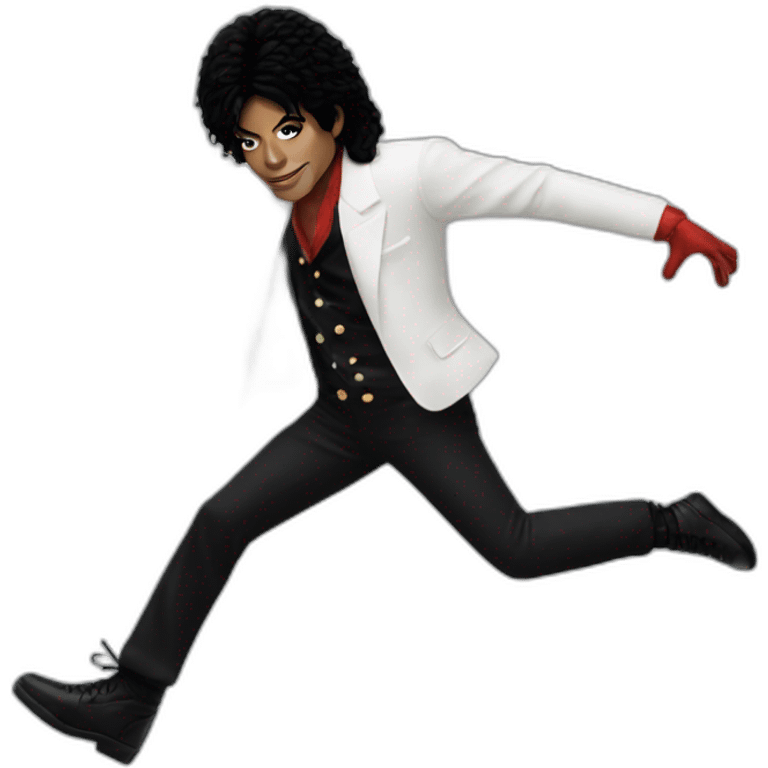 michael jackson doing thriller emoji