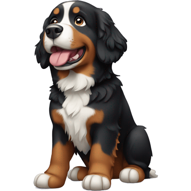 Bernese Mountain Dog  emoji