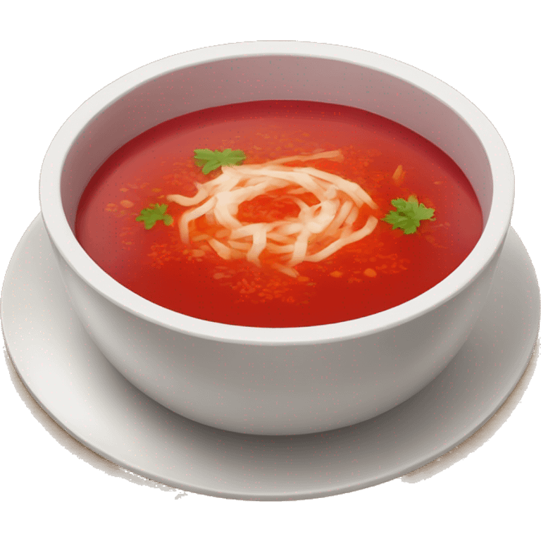 Ukrainian red soup borsch emoji