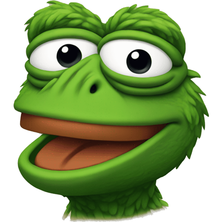 Pepe muppet emoji