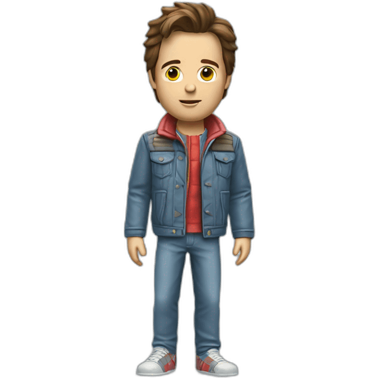 Marty mcfly emoji