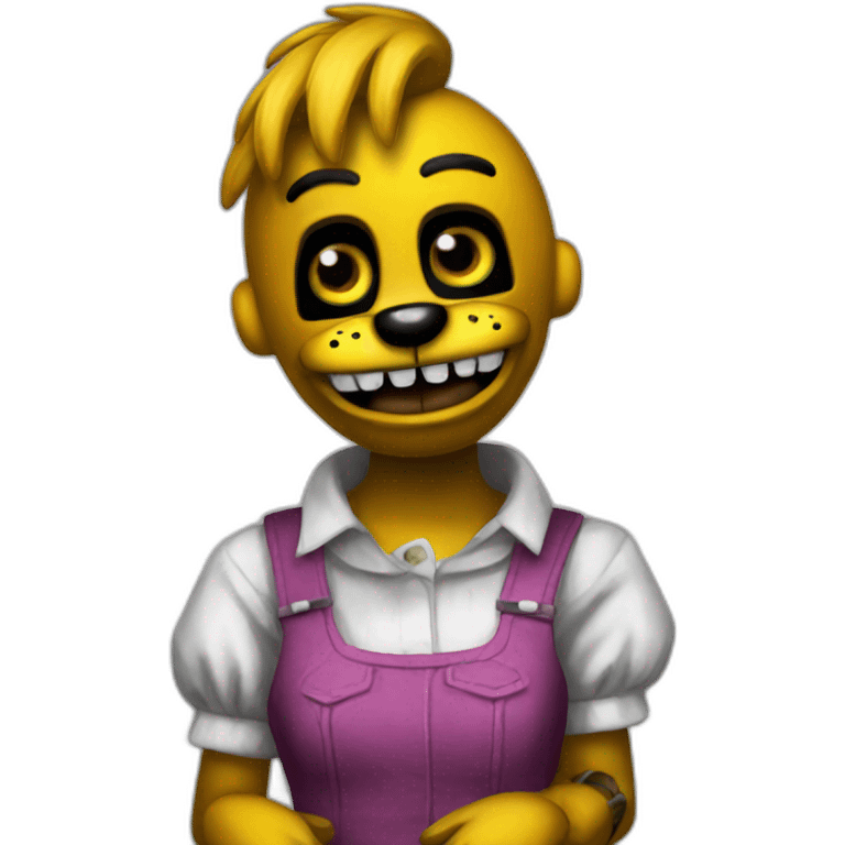 Chica fnaf emoji