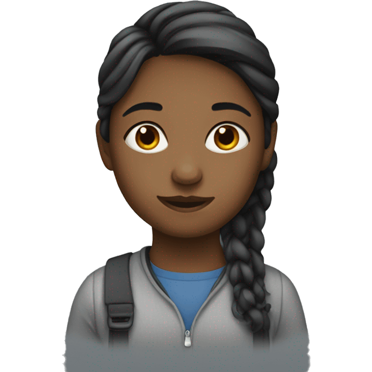 Girl named Irena emoji