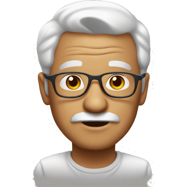 Cool grandpa emoji