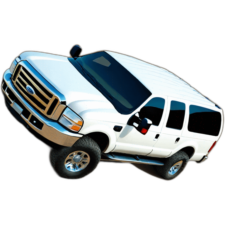 ford-excursion-white-4x4 emoji