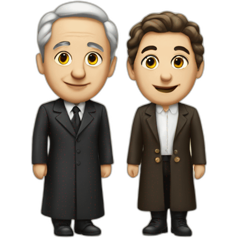 German leader and jewish person emoji