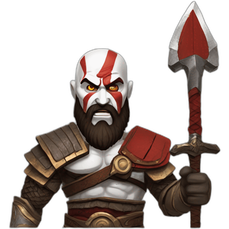 kratos god of war emoji