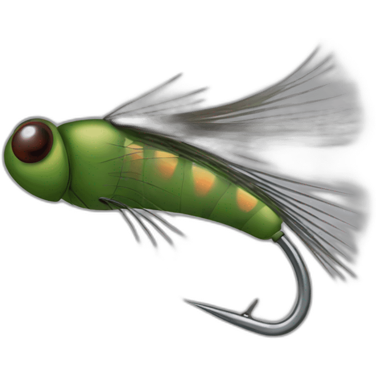 Fly fisher emoji