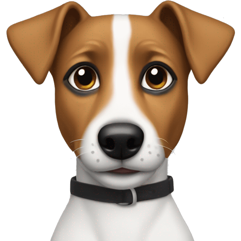 create a jack russel terier emoji