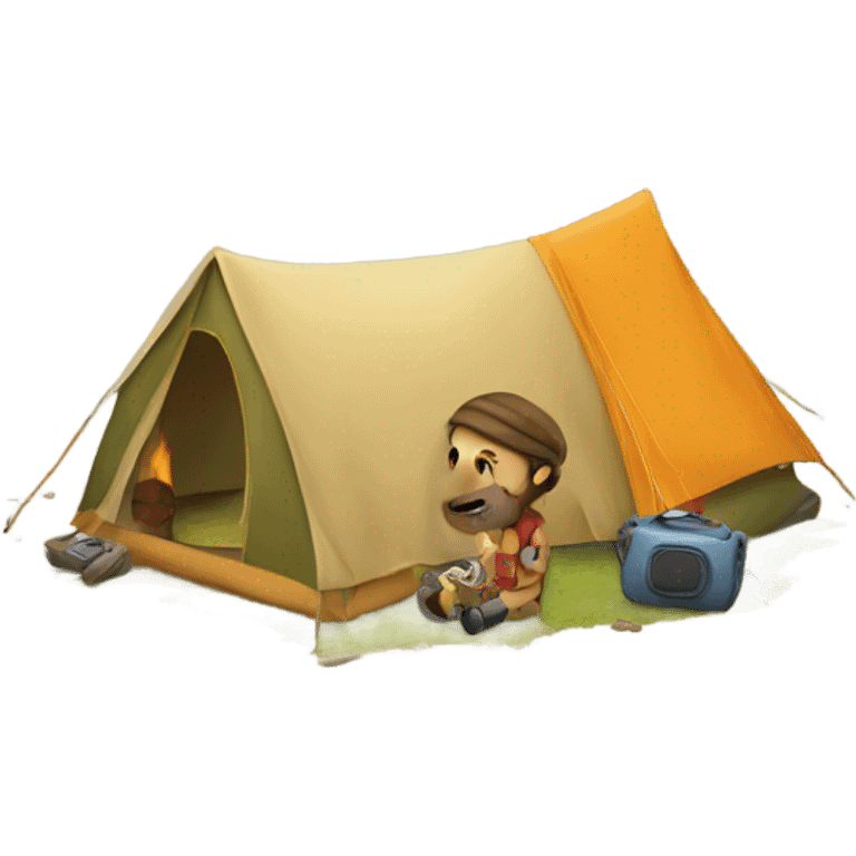 Camping emoji