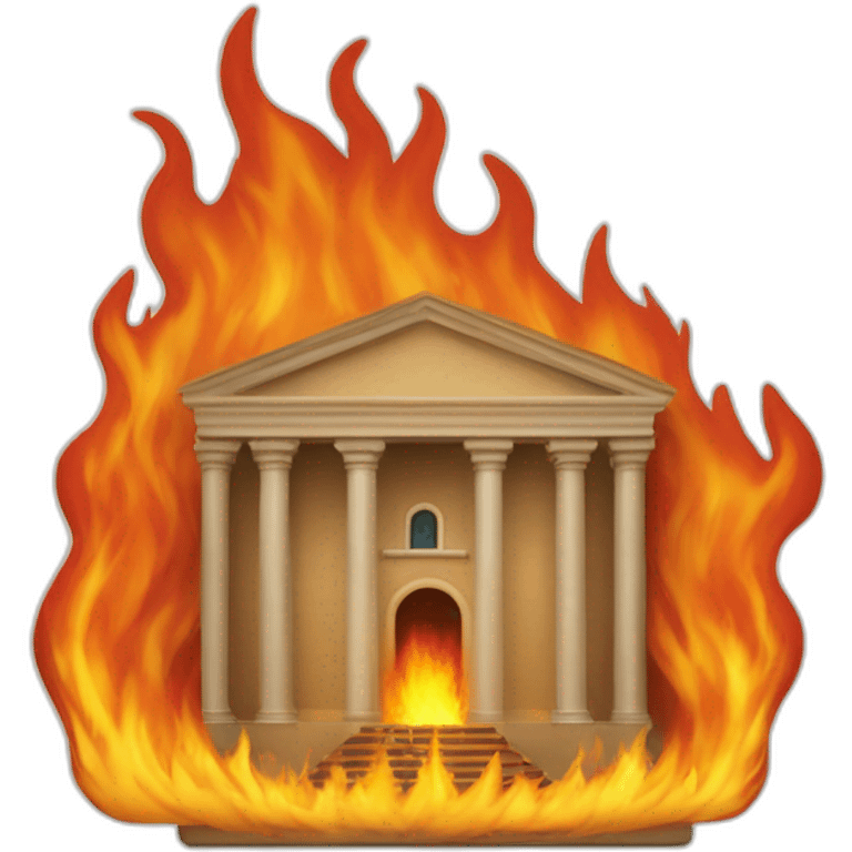 Burning of the Library of the House of Wisdom in Baghdad emoji