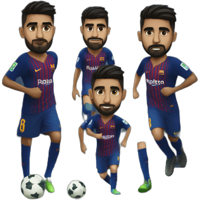 Babar azam messi emoji