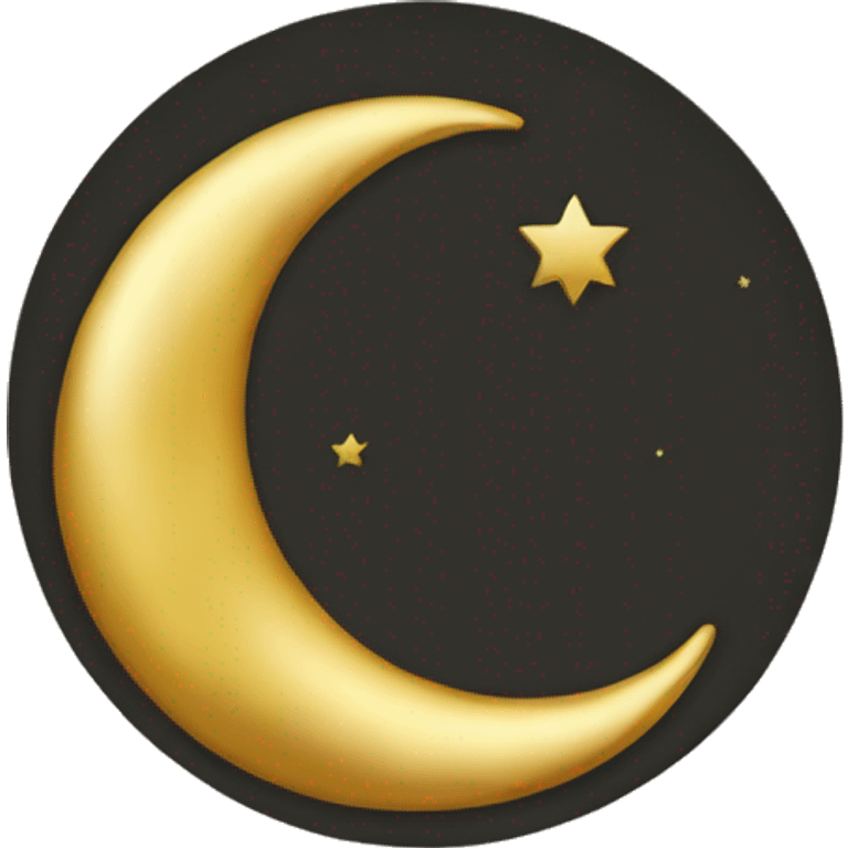 golden crescent emoji