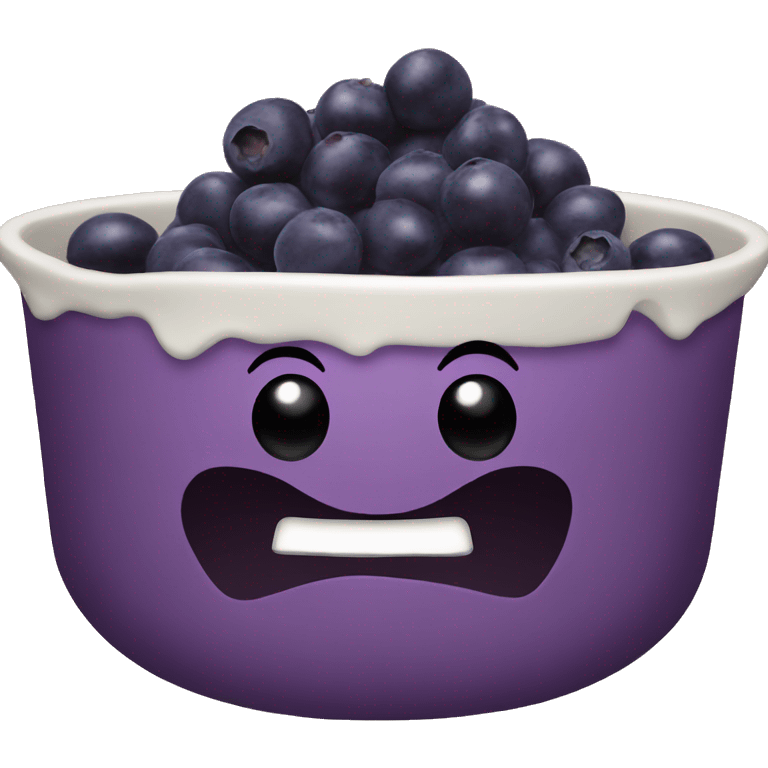 Acai bowl emoji