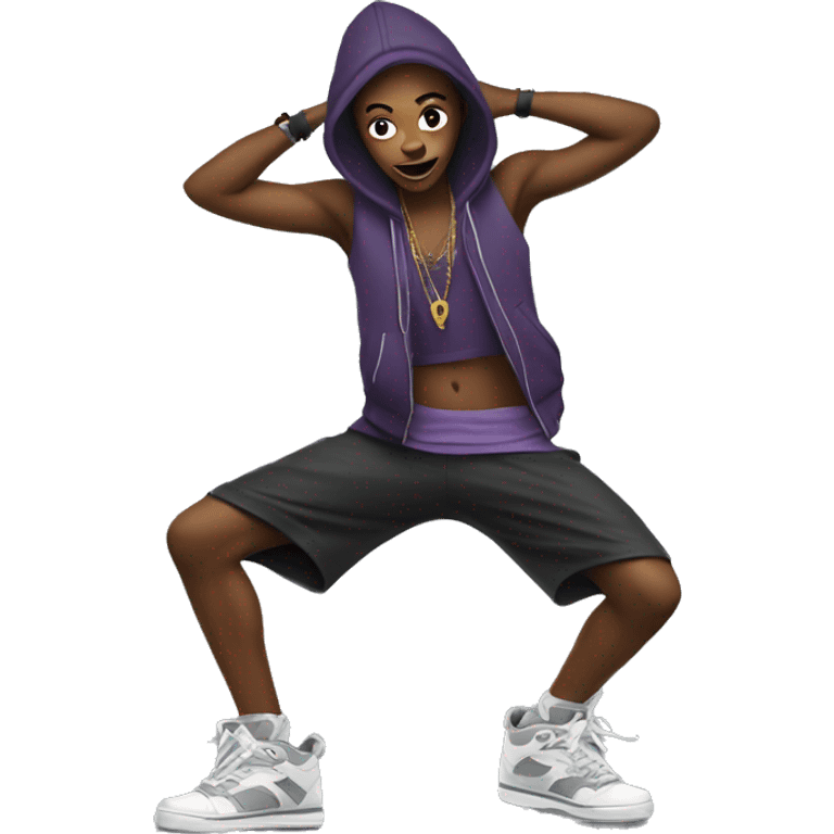 hip hop dancer emoji