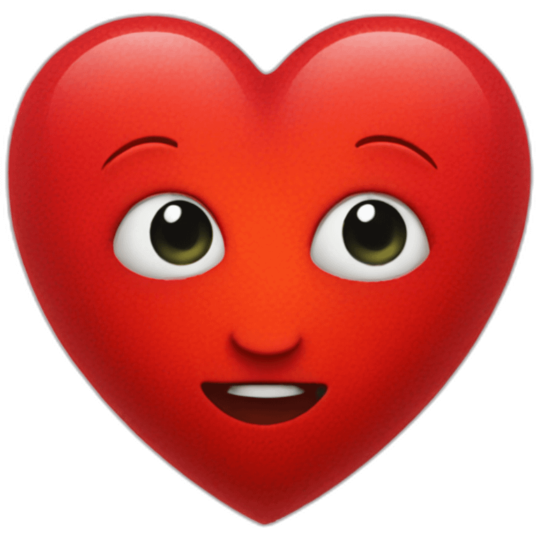 Red Heart a.i emoji