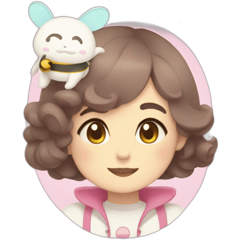 Bee and puppycat emoji