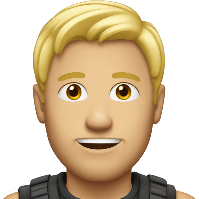 man blonde  emoji