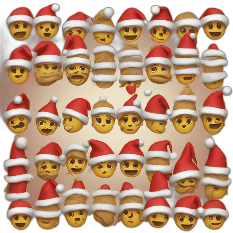 8 days of christmas emoji