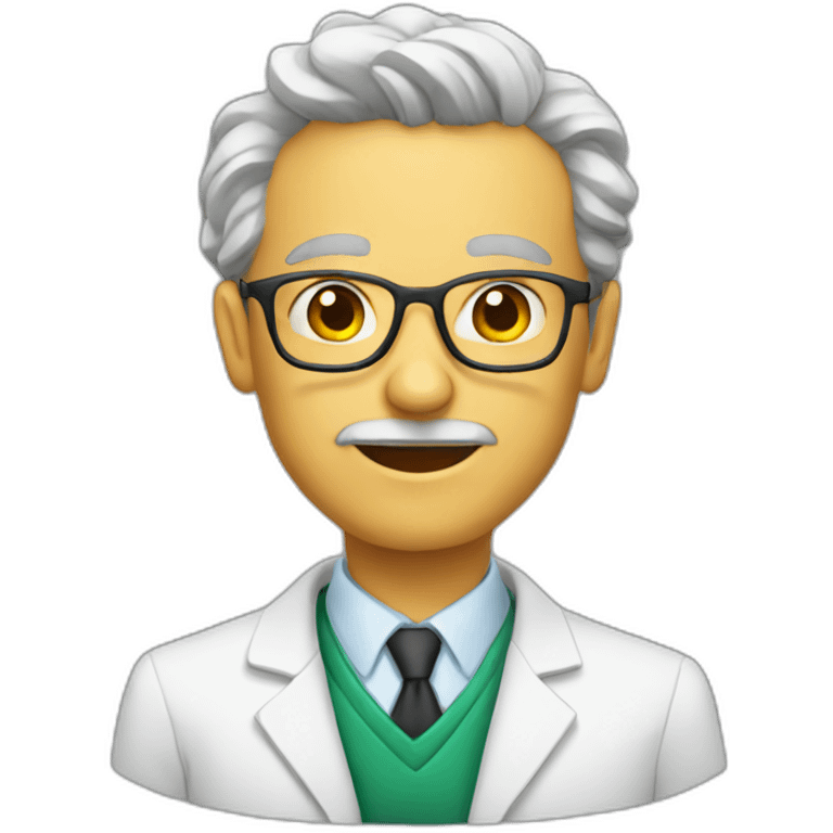 chem professor emoji