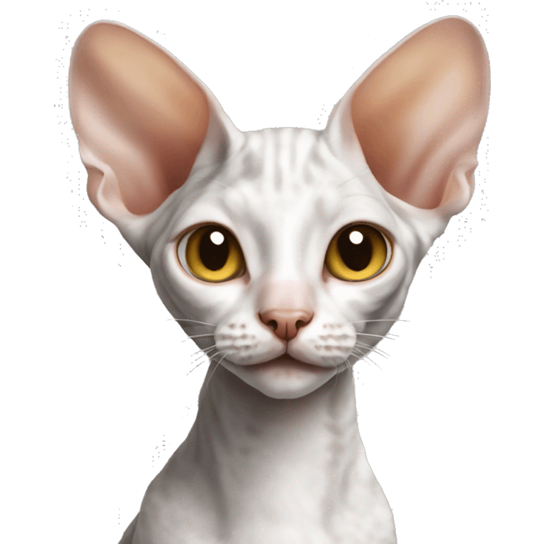 Cat Cornish Rex emoji