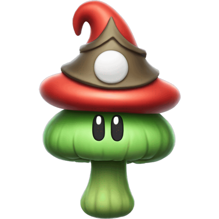 Mario-style Mushroom Wizard emoji